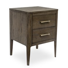 Abbey 2 Drawer Bedside Table Image