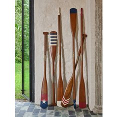 Authentic Models Royal Barge Oars on Display rack Image