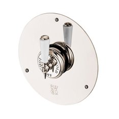 Barber Wilsons Recessed Thermostatic mixer round backplate Image