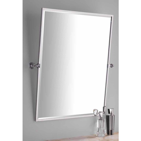 Bathroom Rectangular Tilting Mirror, Tilting Vanity Mirror