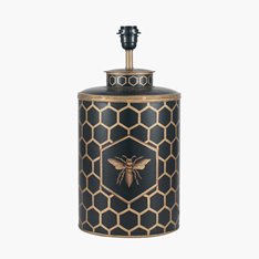 Black Honeycomb Lamp - BASE ONLY Image