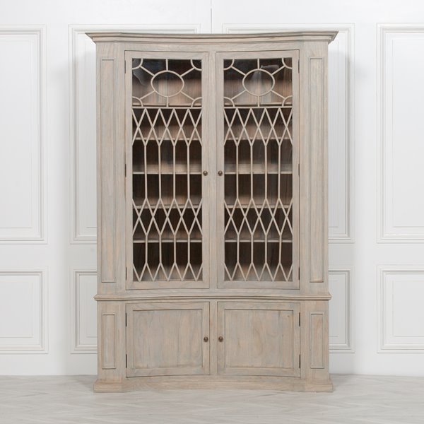 Cedar Wood Display Cabinet