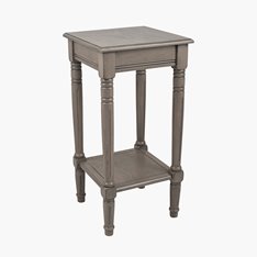 Classic Taupe Grey Side Table Image