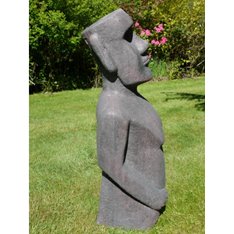 Easter Island Head Garden Statue Image