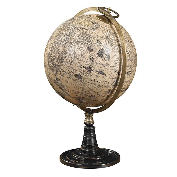 Globe on Stand Old World