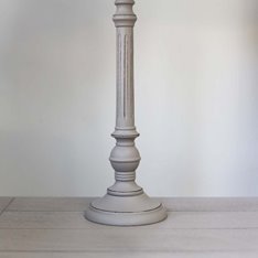 Grey painted column Lamp  Image