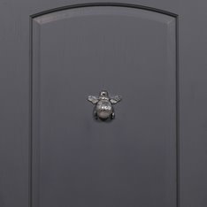 Honeybee Silver Door Knocker Image