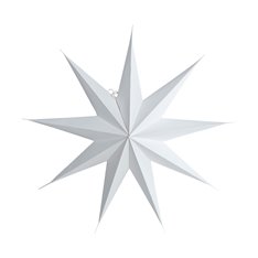Large Star Decoration in White Image