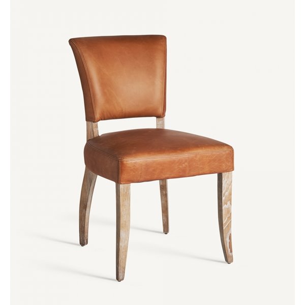 Leather Club Dining Chair