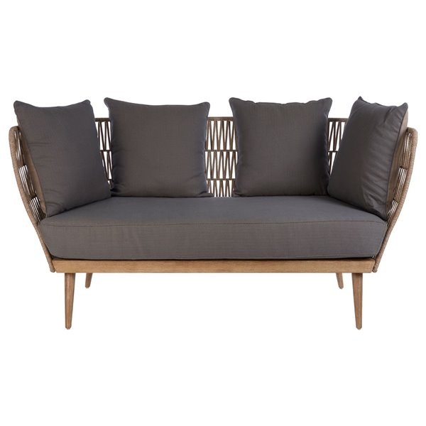 Otto 2 Seater Rope Outdoor Sofa 