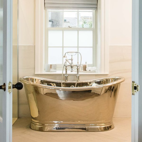 Polished Nickel Double Ended Bath