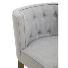 Ripley Curved Button Back Bar Stool Image