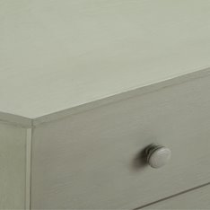 Scalloped Edge Sage Chest of Drawers  Image