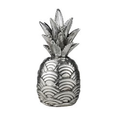 Silver Rainbow Design Pineapple Image
