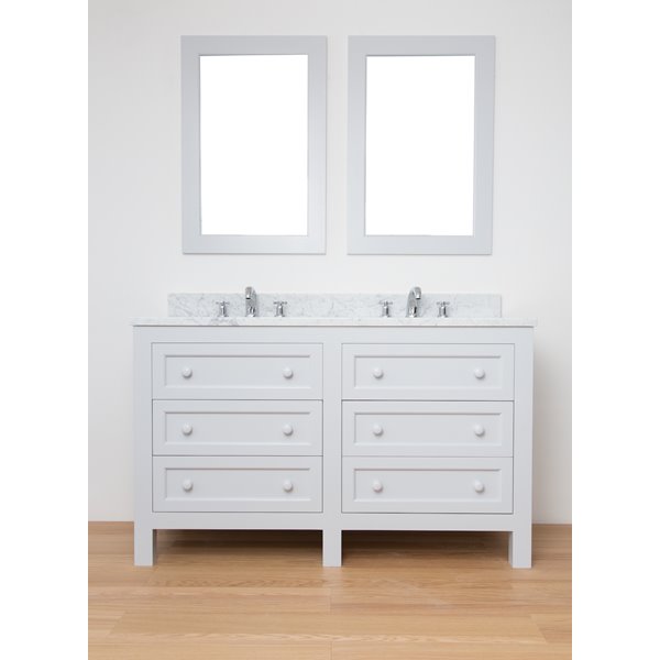 Sitting Pretty Double Vanity Unit with Drawers