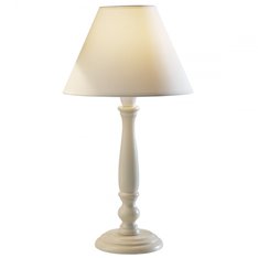 Small Cream Painted Table Lamp Image