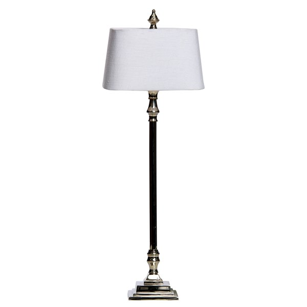 Small Nickel Table Lamp