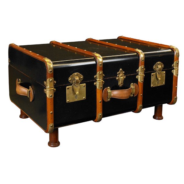 Stateroom Trunk Table Black