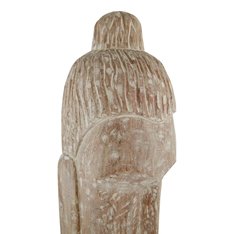 Tall Wooden Buddha Head   Image