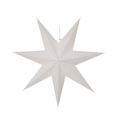 Medium White Star Decoration 45cm Image