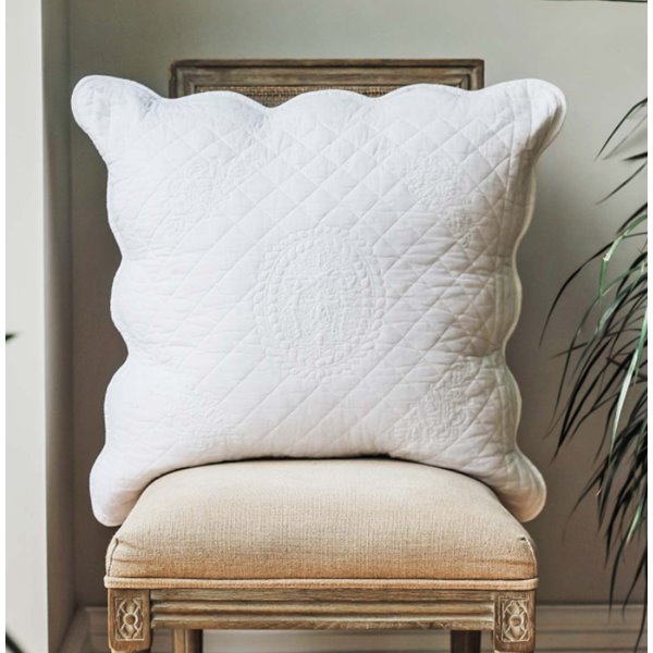 Big white cushions online