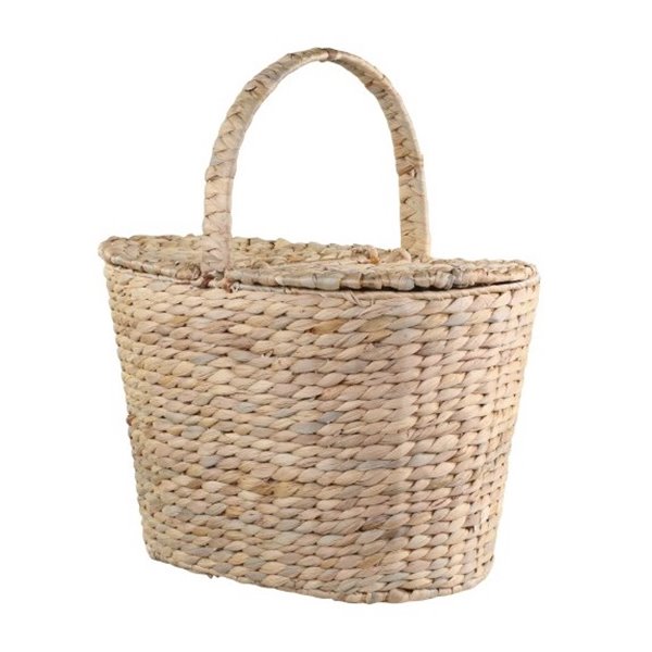 Wicker Picnic Basket with lid