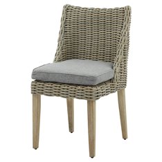 Woven Rattan Outdoor Dining Chair Image
