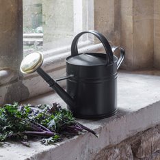 5L Black Watering Can Image