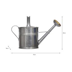 5L Galvanised Watering Can Image