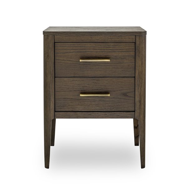 Abbey 2 Drawer Bedside Table