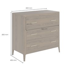 ABBEY CHEST OF DRAWERS in BROWN Image