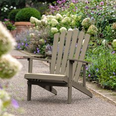 Adirondack Lounge Chair - Grey Image