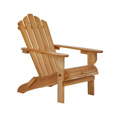 Adirondack Lounge Chair - Natural Image