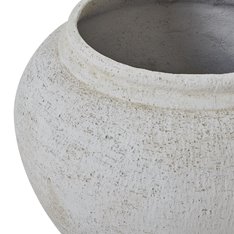 Aged Lyme White Planters - Set of 2 Image