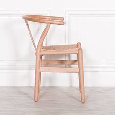 Albany Beech Wishbone Dining Chair Image