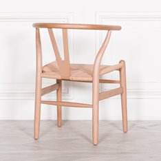 Albany Beech Wishbone Dining Chair Image