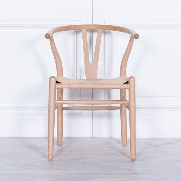 Albany Beech Wishbone Dining Chair