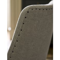 Alice Grey Studded Dining Chair Image