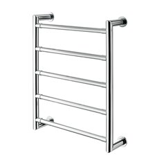 Angled Contemporary 5 Rail Towel Warmer Image