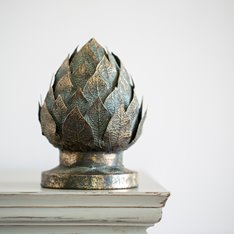 Antique Brass Artichoke Finial Image