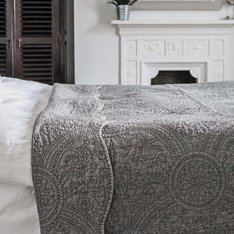 Antique Grey Empire Bedspread Image