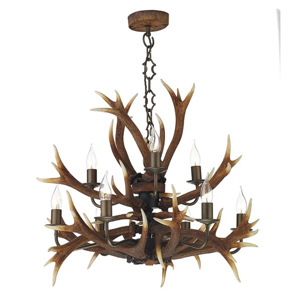 Antler tiered pendant light 9