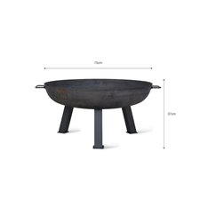 Ascot Fire Pit Medium Image