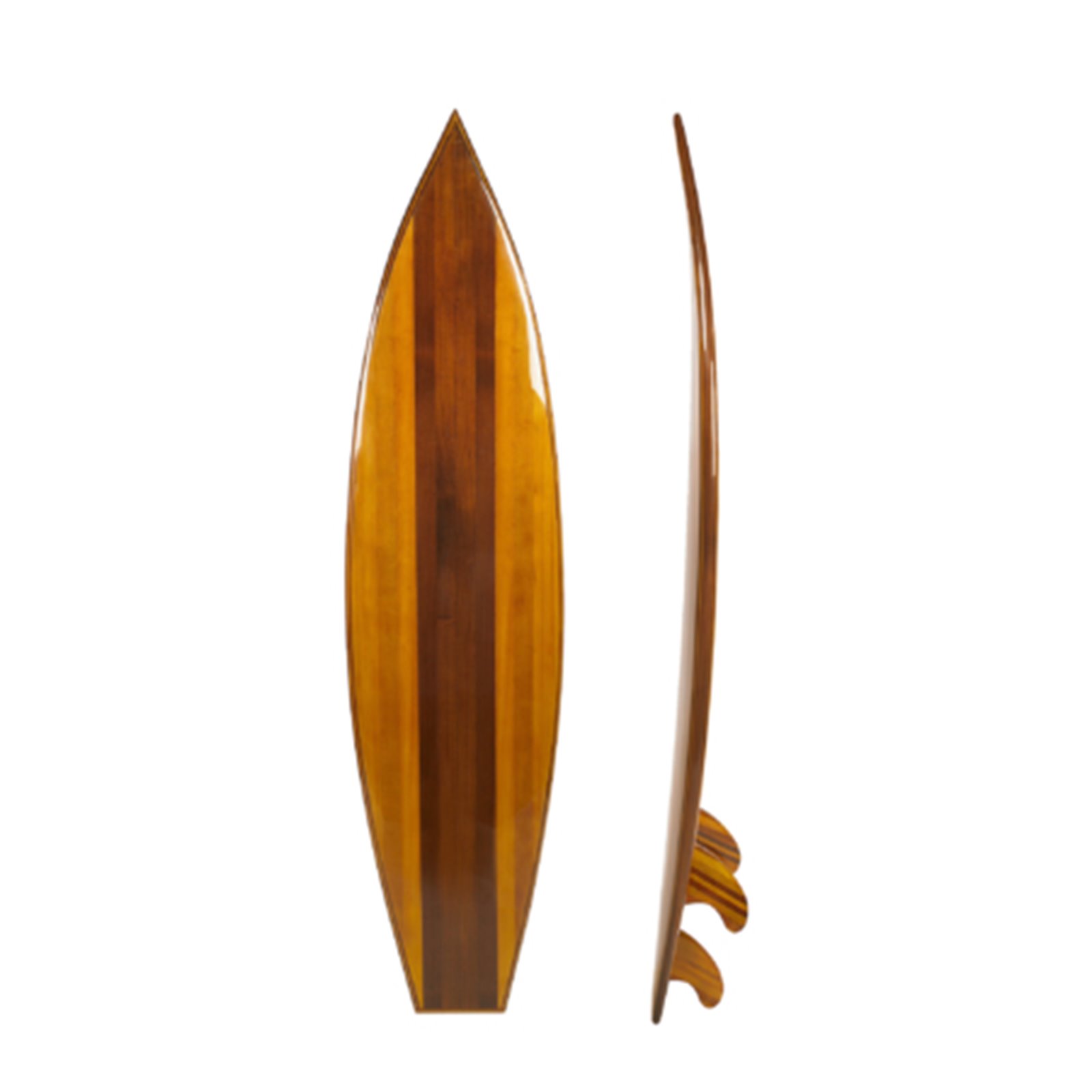 Authentic Models Decorative Wooden Surfboard Image