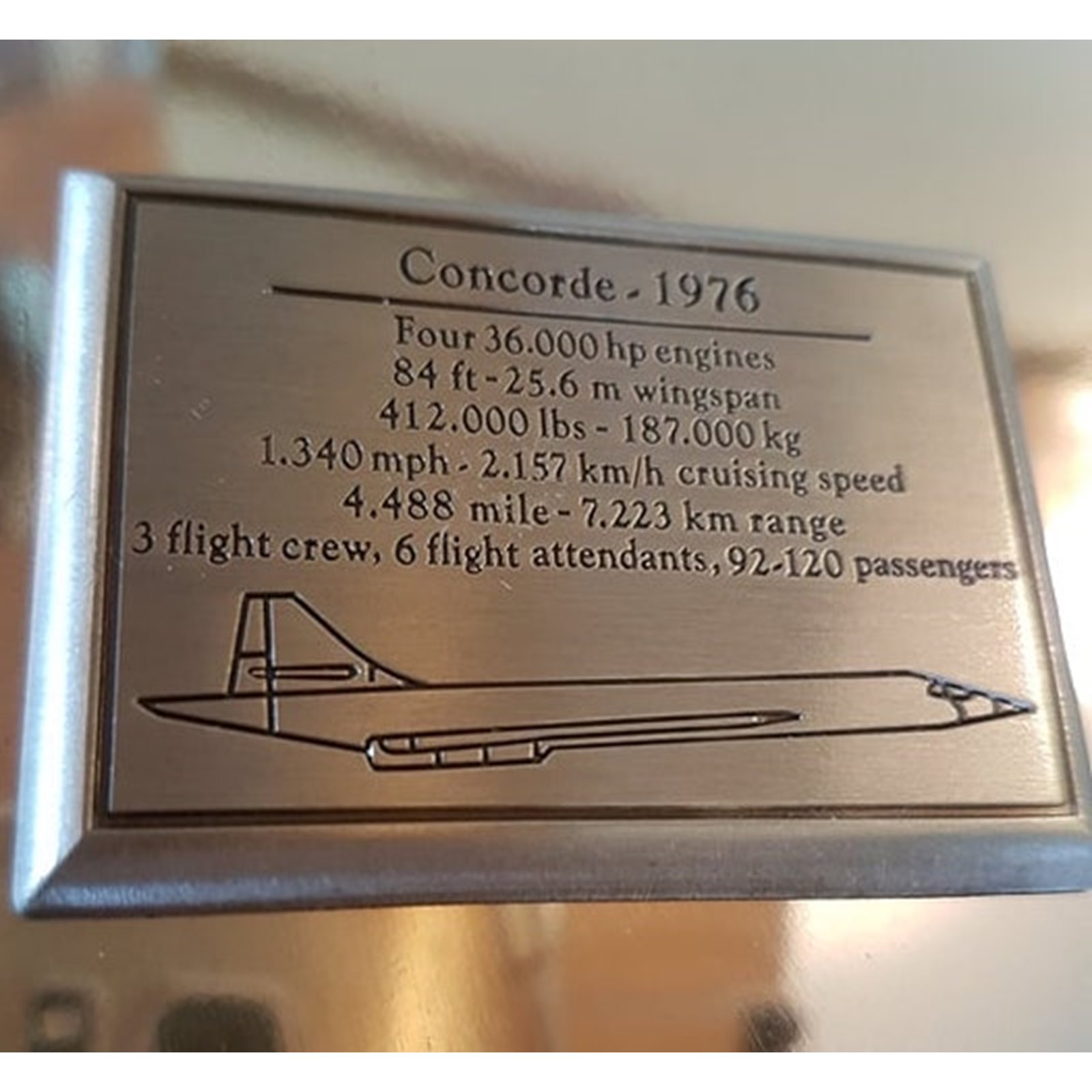 Authentic Models Concorde 1976 Model Image