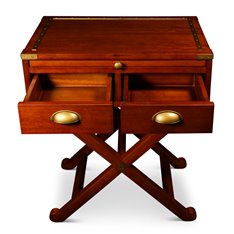 Authentic Models War Chest Side Table Image
