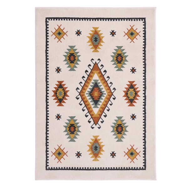 Aztec Cream Rug 