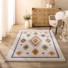 Aztec Cream Rug  Image