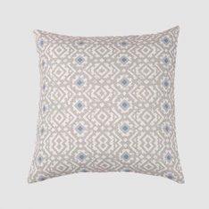 Aztec Grey and Ivory Cushion Image