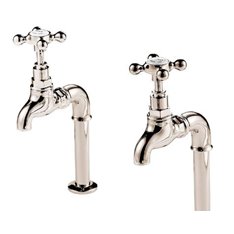 Barber Wilsons Kitchen Sink Bib Taps with levers Image
